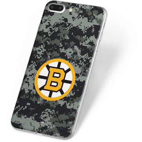 NHL Boston Bruins Camo iPhone 8 Plus Skin